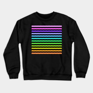 dotted rainbow Crewneck Sweatshirt